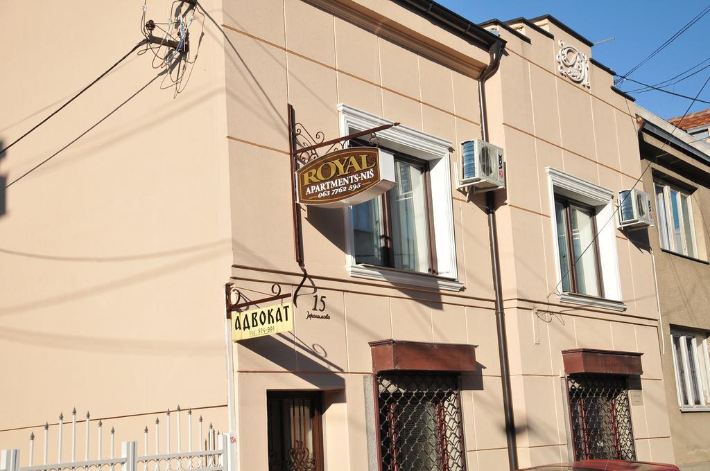 Royal Apartments Ниш Екстер'єр фото